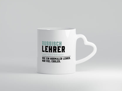 Russischlehrer | Lehrer Unterricht Lieblingslehrer Humor Geschenkidee Tasse