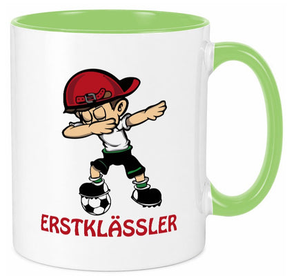 Erstklässler Dab Tasse | Einschulung Erste Klasse lustig Humor Geschenkidee