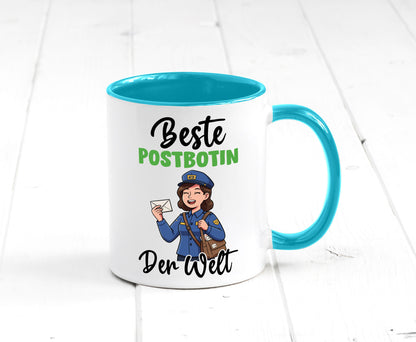 Beste Postbotin | Beruf Post Briefträger v2 lustig Arbeit Kollegen Büro