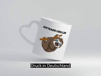 Auftrags Chiller lustiger Spruch Geschenk Humor Geschenkidee Tasse