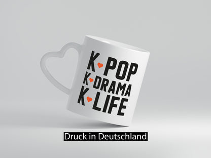 K-Pop Tasse | Pop Musik Jugendliche Mädchen lustiger Spruch Geschenk Humor