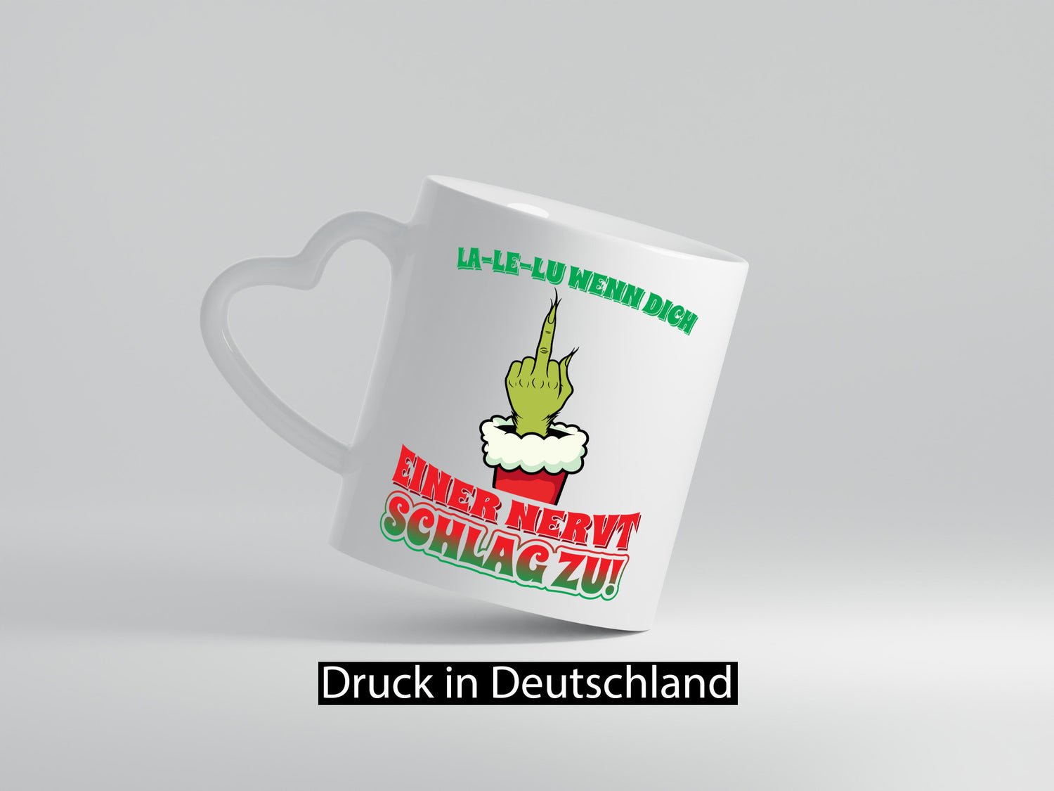 La Le Lu | Weihnachten Weihnachtsmuffel Lichter vl11 Humor Geschenkidee Tasse