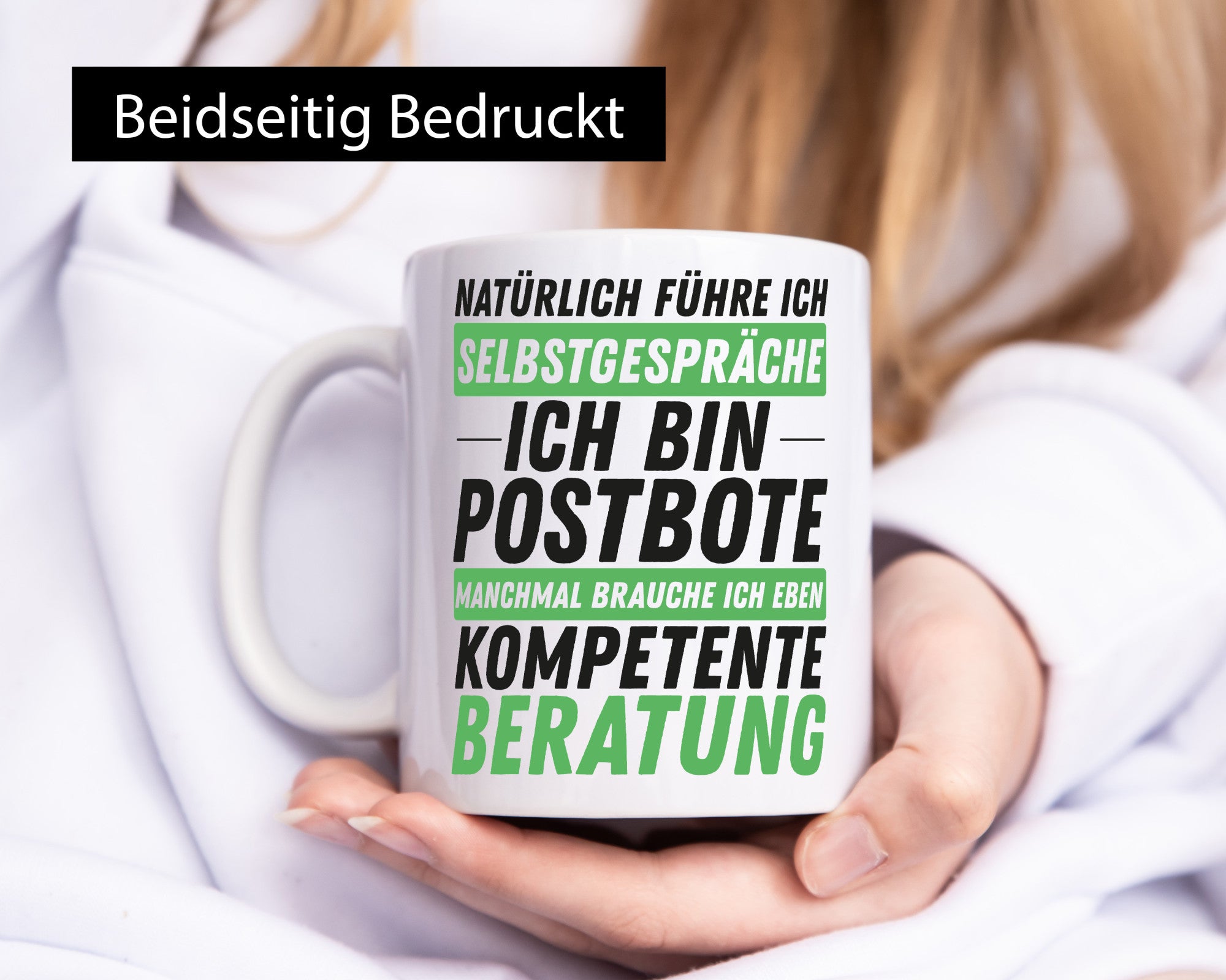 Ich bin Postbote | Kompetente Beratung Zusteller Paket lustiger Spruch Geschenk