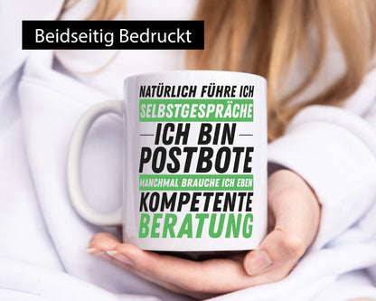 Ich bin Postbote | Kompetente Beratung Zusteller Paket lustiger Spruch Geschenk