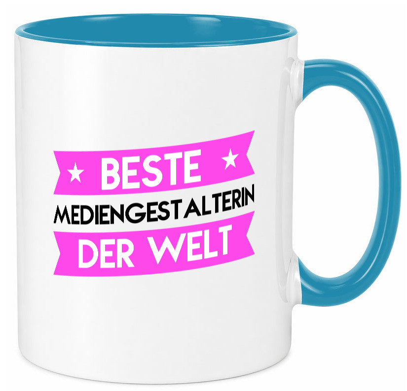 Beste Mediengestalterin | Medien lustiger Spruch Geschenk Humor Geschenkidee