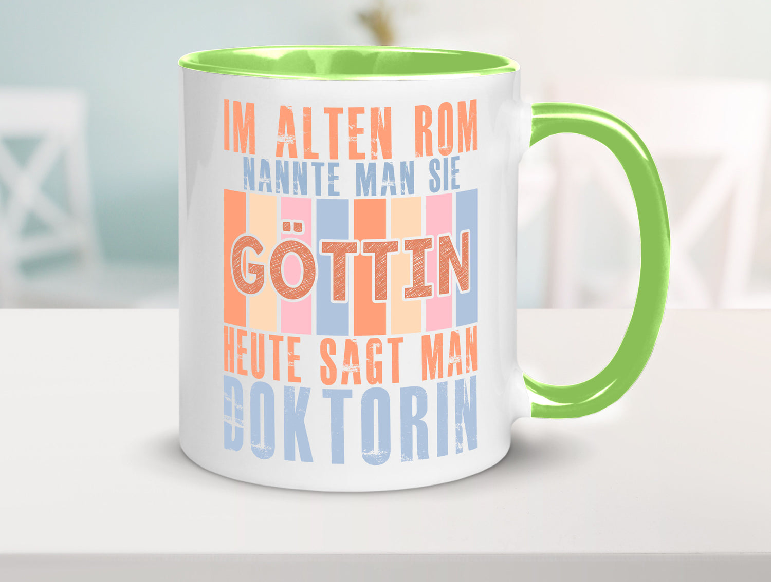 Heute sagt man: Doktorin | Doktorand Doktortitel Geschenk Humor Geschenkidee