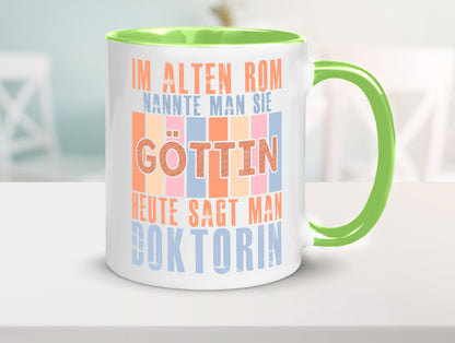Heute sagt man: Doktorin | Doktorand Doktortitel Geschenk Humor Geschenkidee