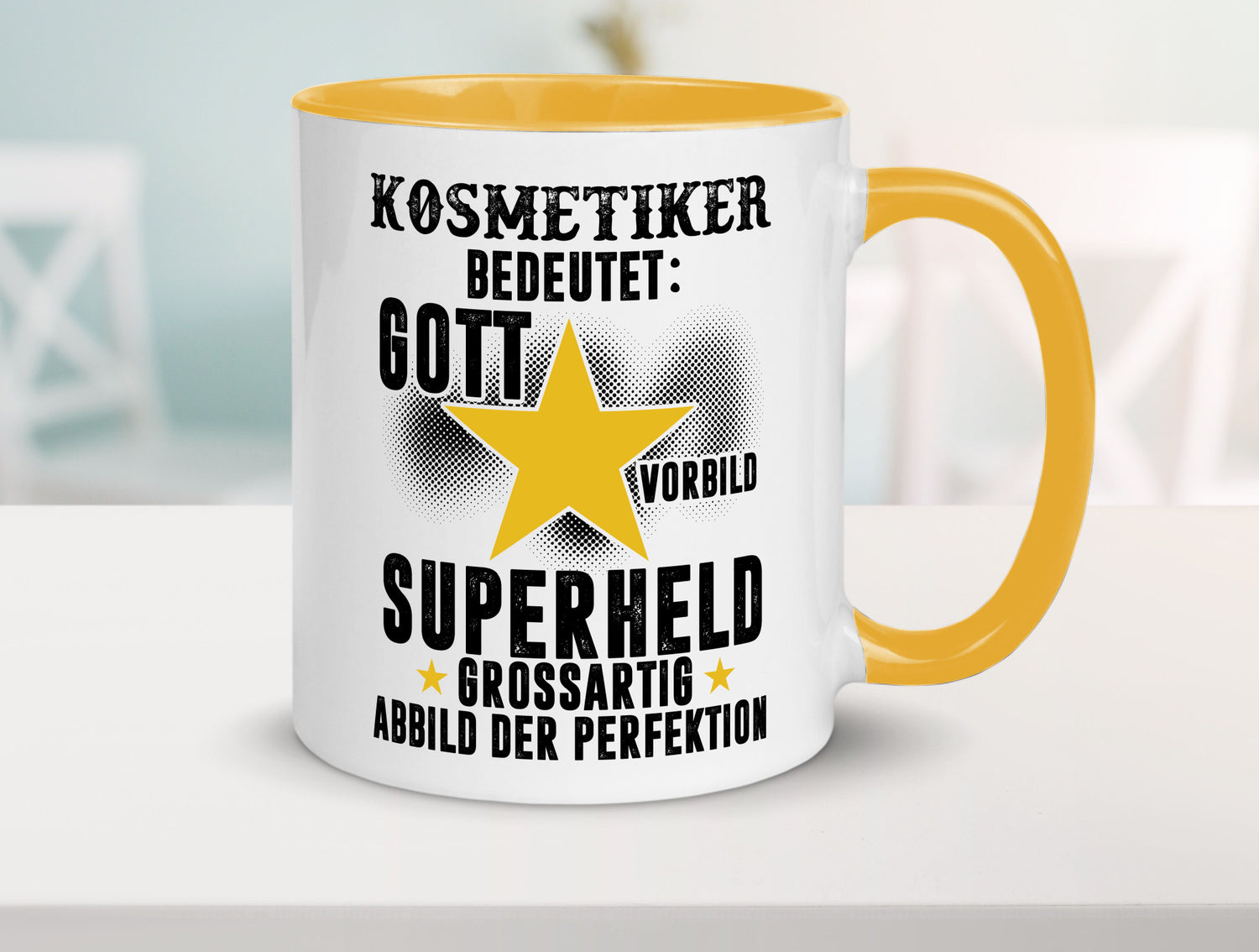 Bedeutung von Kosmetiker | Kosmetik Stylist Visagist Geschenkidee Humor Tasse