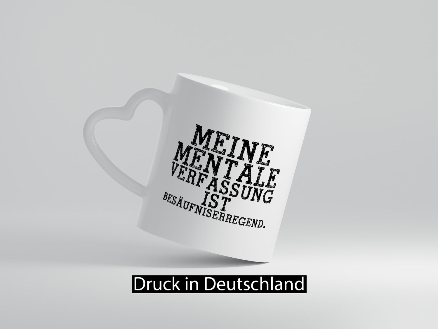 Mentale Verfassung | Party Trinken Alkohol Therapie Geschenk Humor Geschenkidee