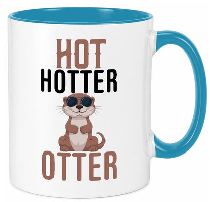 Lustiger Otter | Hot Wortwitz Sonnenbrille Tiercomic v2 Geschenkidee Tasse