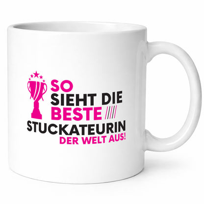 Die Weltbeste Stuckateurin | Innenausbau lustiger Spruch Geschenk Humor