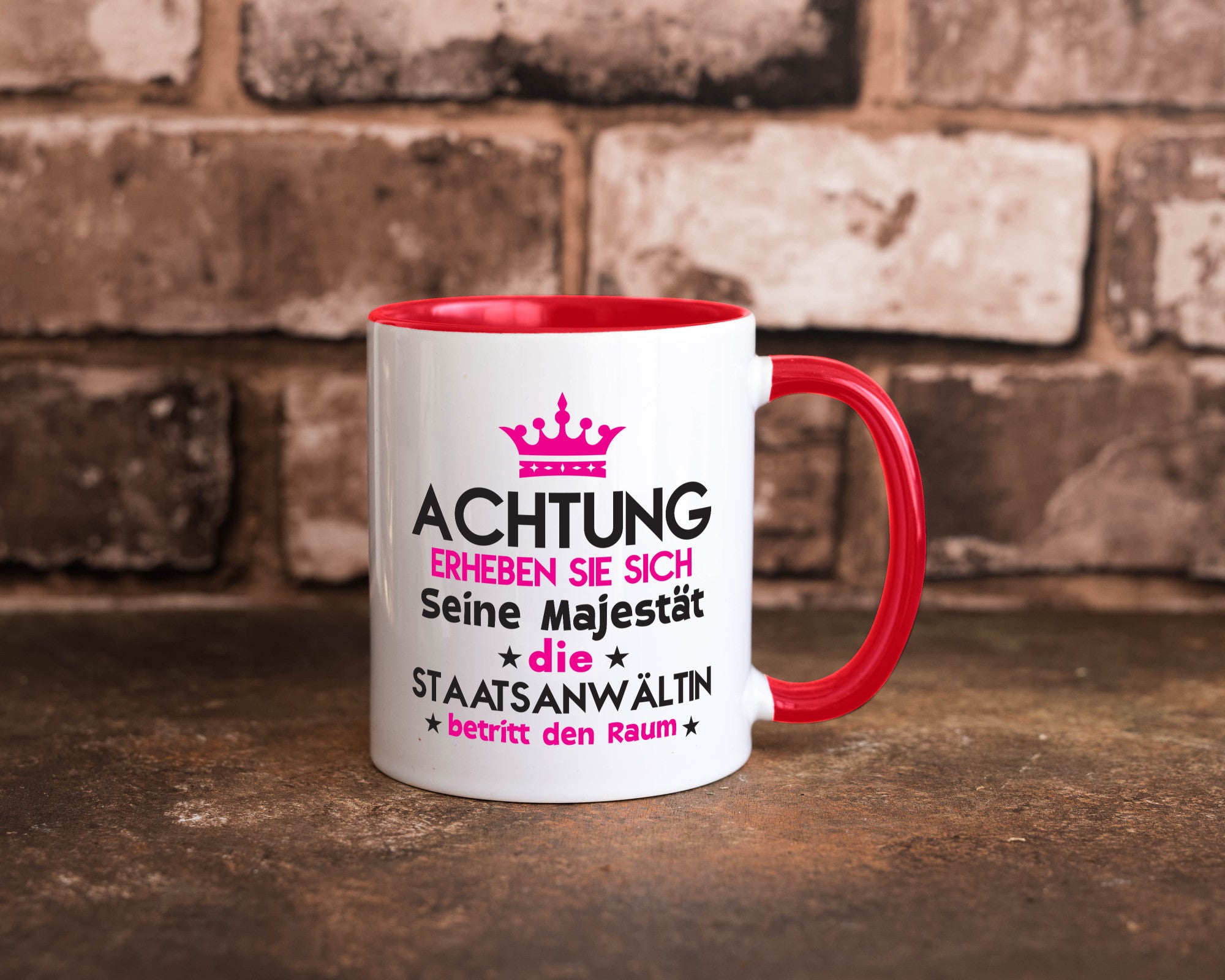Seine Majestät Staatsanwältin | Anwältin lustiger Spruch Geschenk Humor