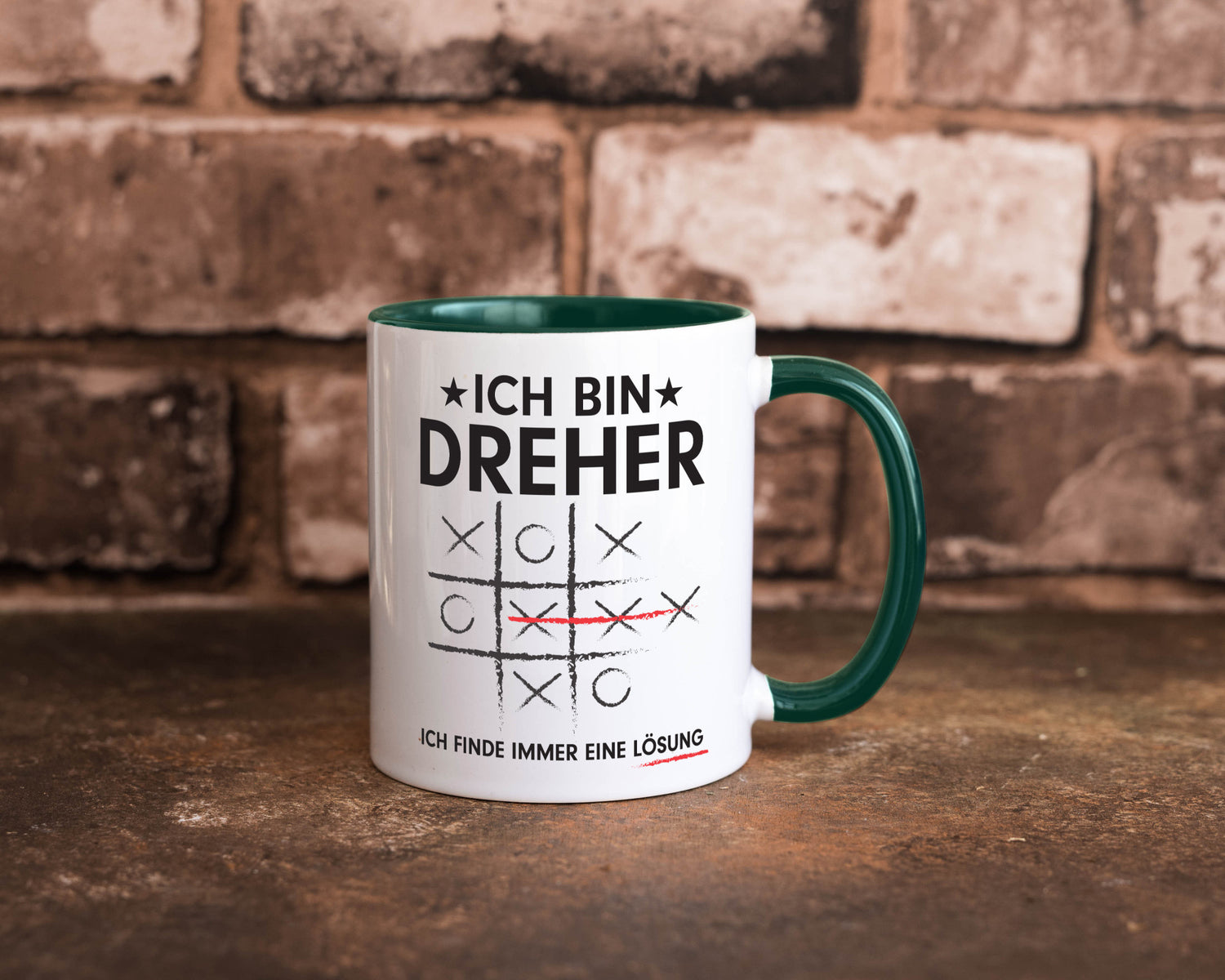 Lösung finden: Dreher | Fräser v2 Geschenk Humor Geschenkidee lustiger Spruch