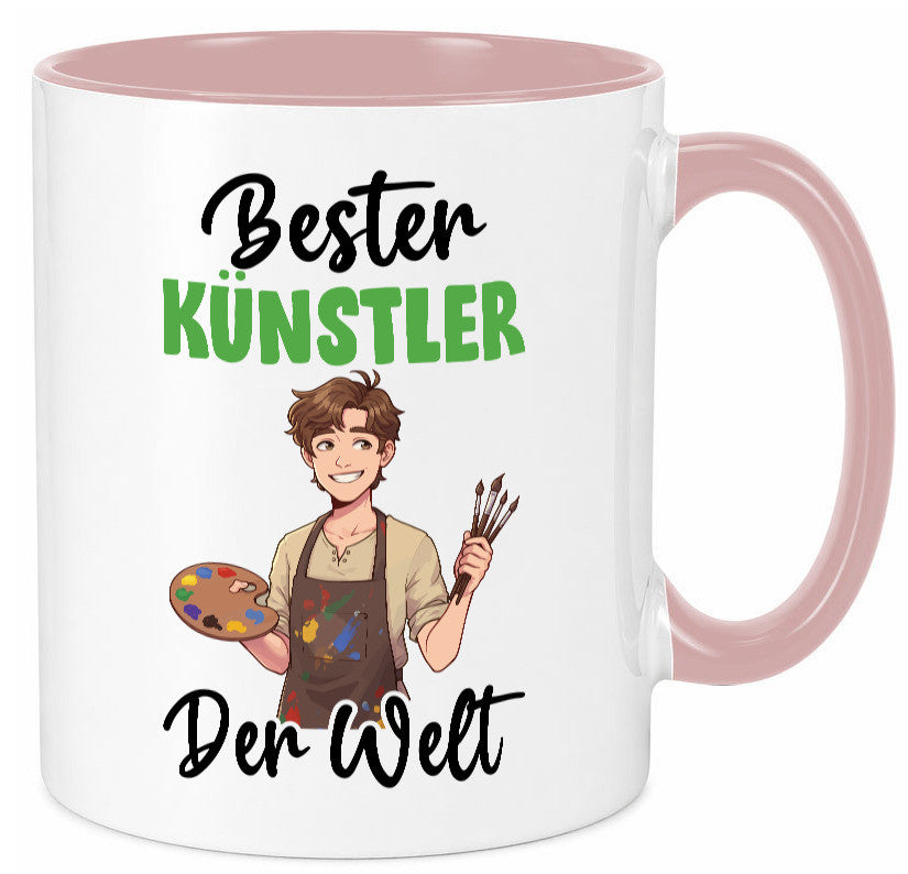 Bester Künstler | Kunst Geschenkidee Humor Tasse