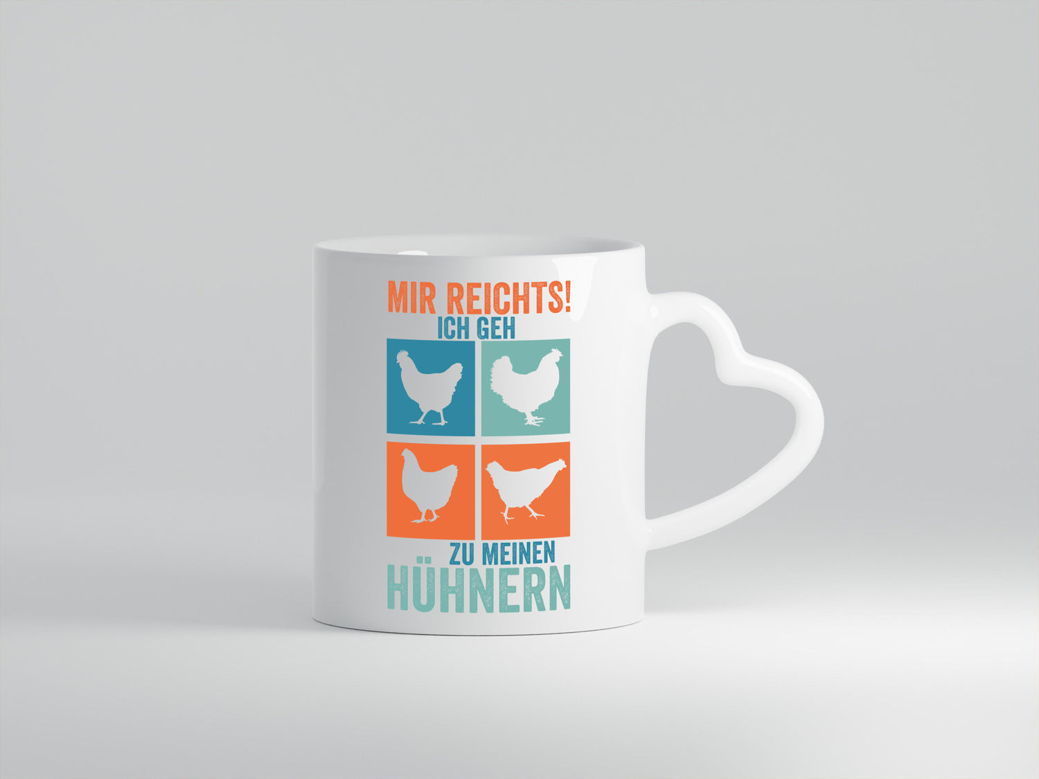 Mir reichts! | Hühner Stall Bauernhof Ausbrechen Geschenk Humor Geschenkidee