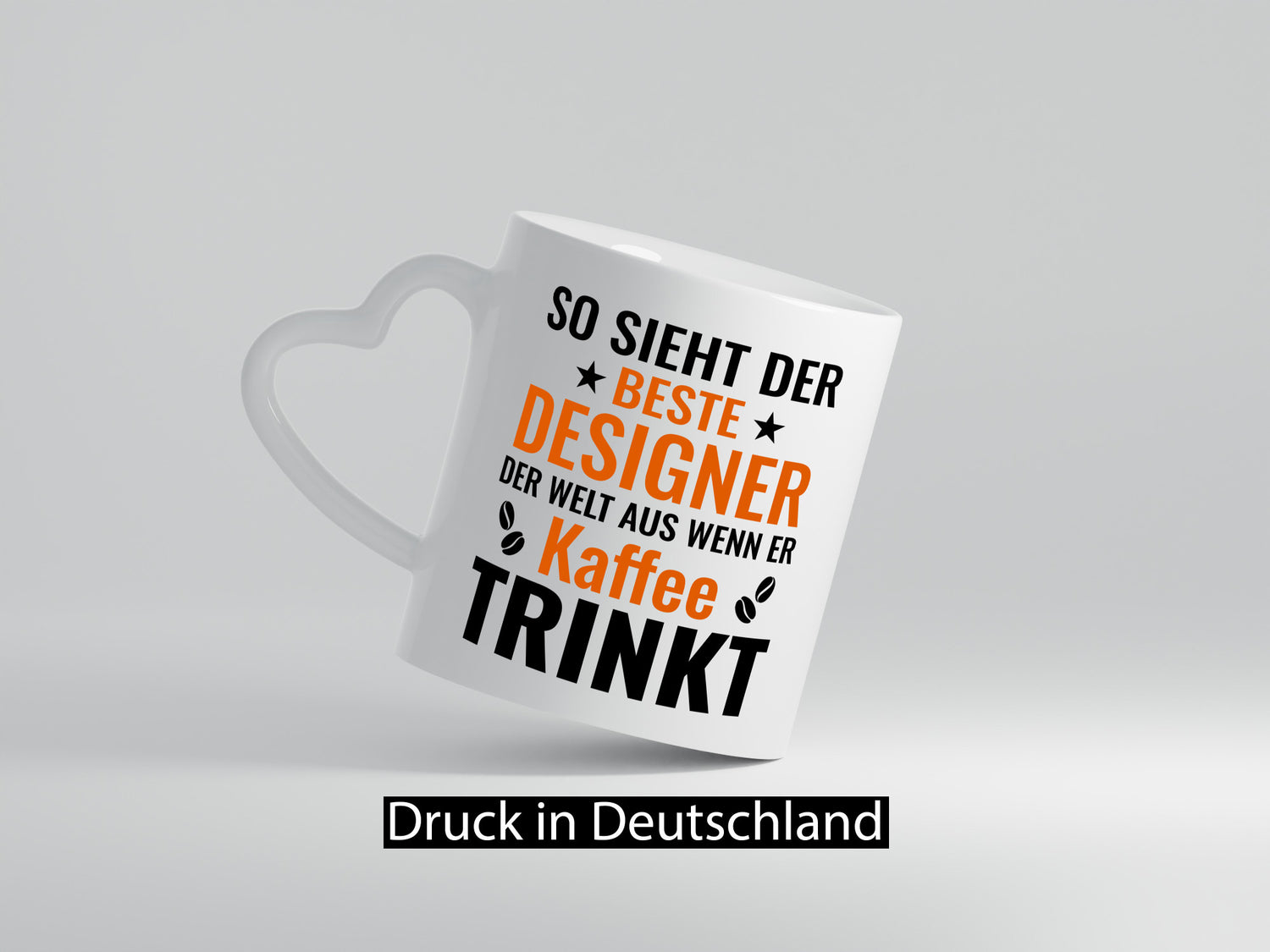 Kaffee trinkt: Designer Beruf | Mode Geschenkidee Arbeit Kollegen Büro Humor