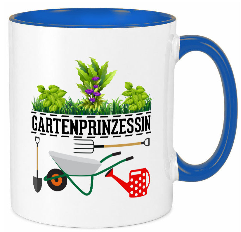 Gartenprinzessin | Gärtnerin Gartenliebhaber Geschenk Humor Geschenkidee