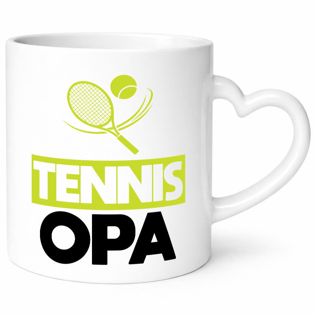 Tennis Opa | Tennisspieler Großvater Humor Familie Geschenkidee Tasse