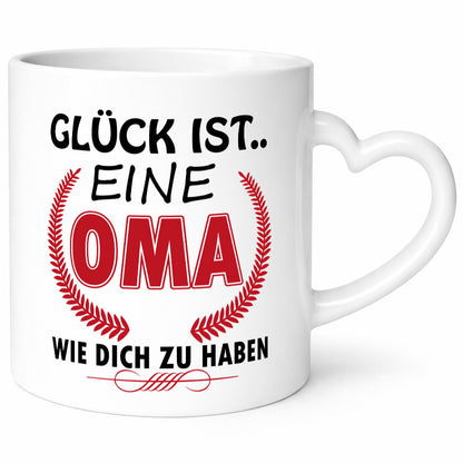 Beste Oma der Welt lustiger Spruch Geschenk Familie Geschenkidee Tasse