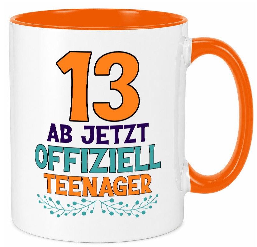 13. Geburtstag | Mädchen Tasse Teenager Spruch vl5 Geschenk Geschenkidee