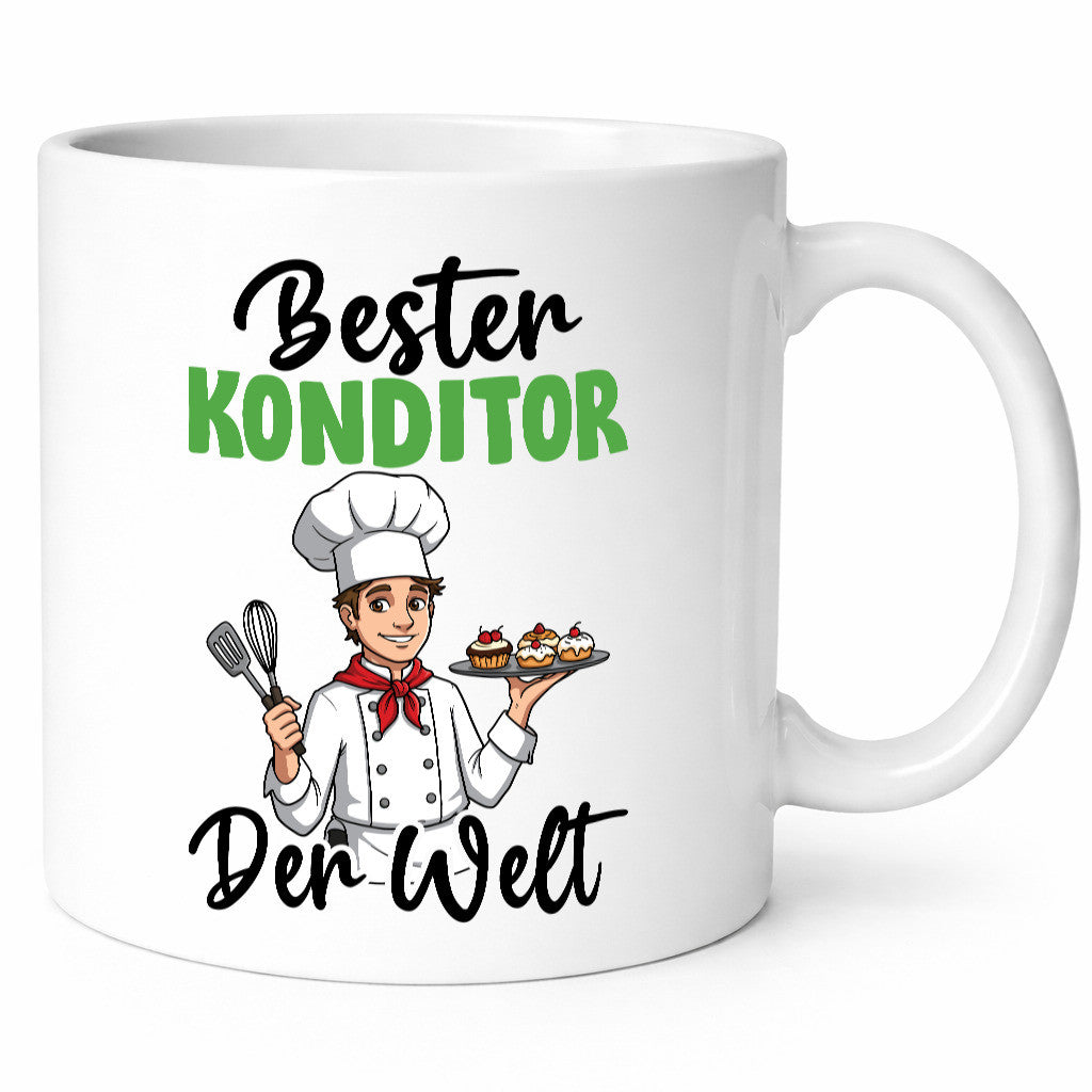 Bester Konditor | Konditorei v2 Humor Geschenkidee Tasse