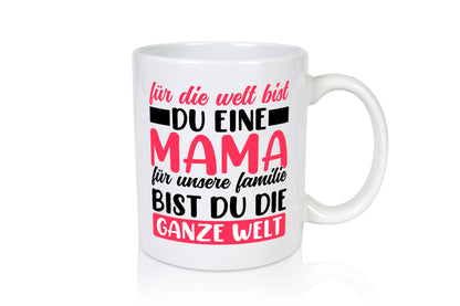 Beste mama der Welt vl2 Humor Familie Geschenkidee Tasse