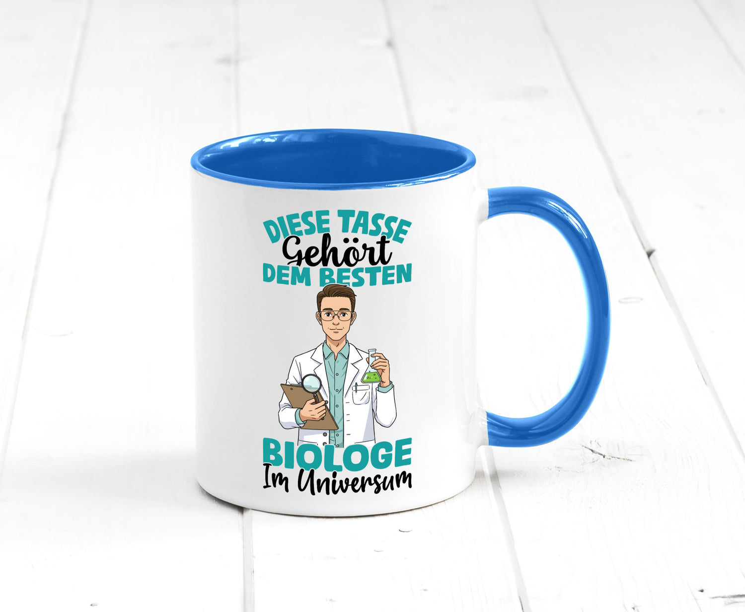 Im Universum: Biologe | Biologie Naturforscher Humor Geschenkidee Tasse