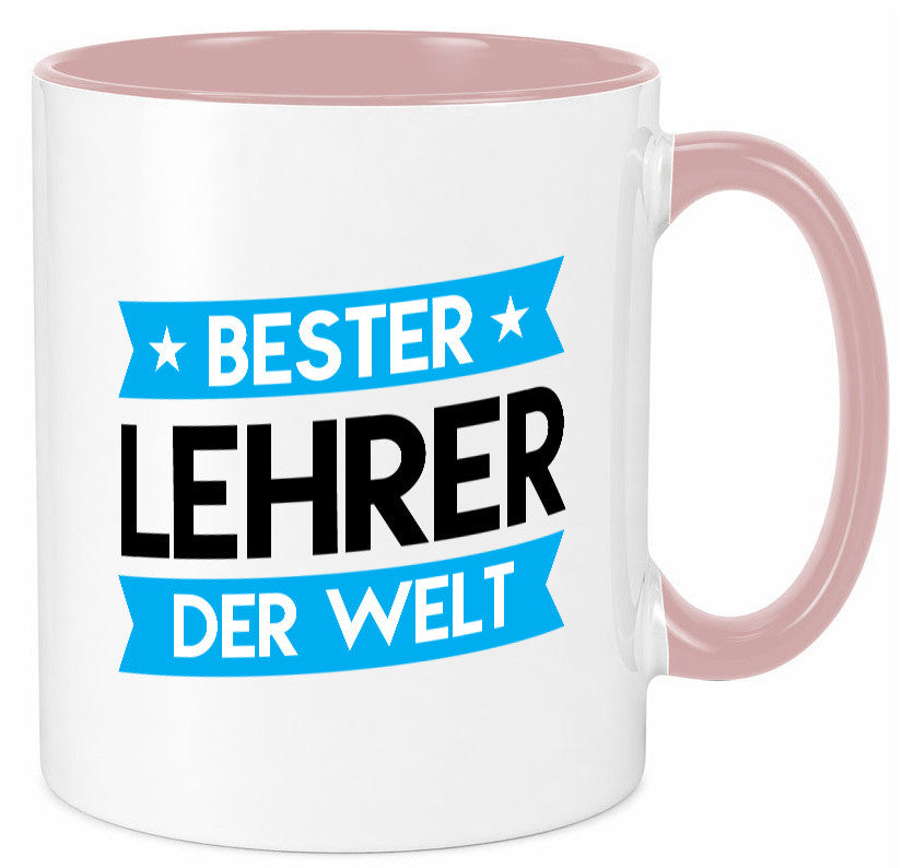 Bester Lehrer | Schule Beruf Schüler Geschenkidee Arbeit Kollegen Büro Humor Tasse