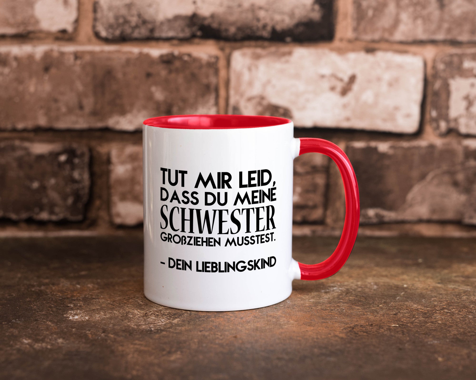 Lieblingskind | Eltern Schwester Kinder lustig Geschenk Humor Geschenkidee