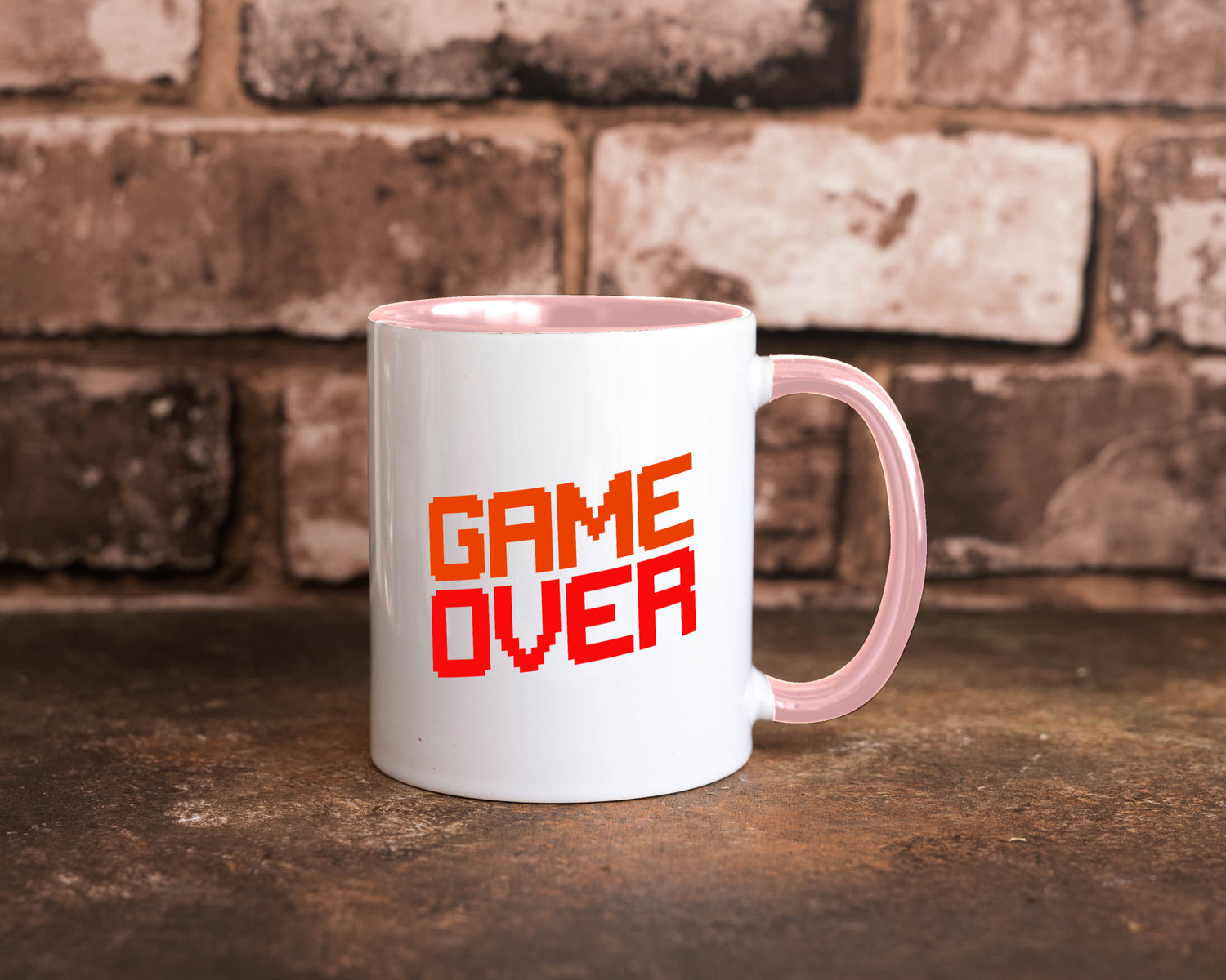 Game Over | Gamer Zocker Retro PC Nerd Pixel Geschenkidee Humor Tasse