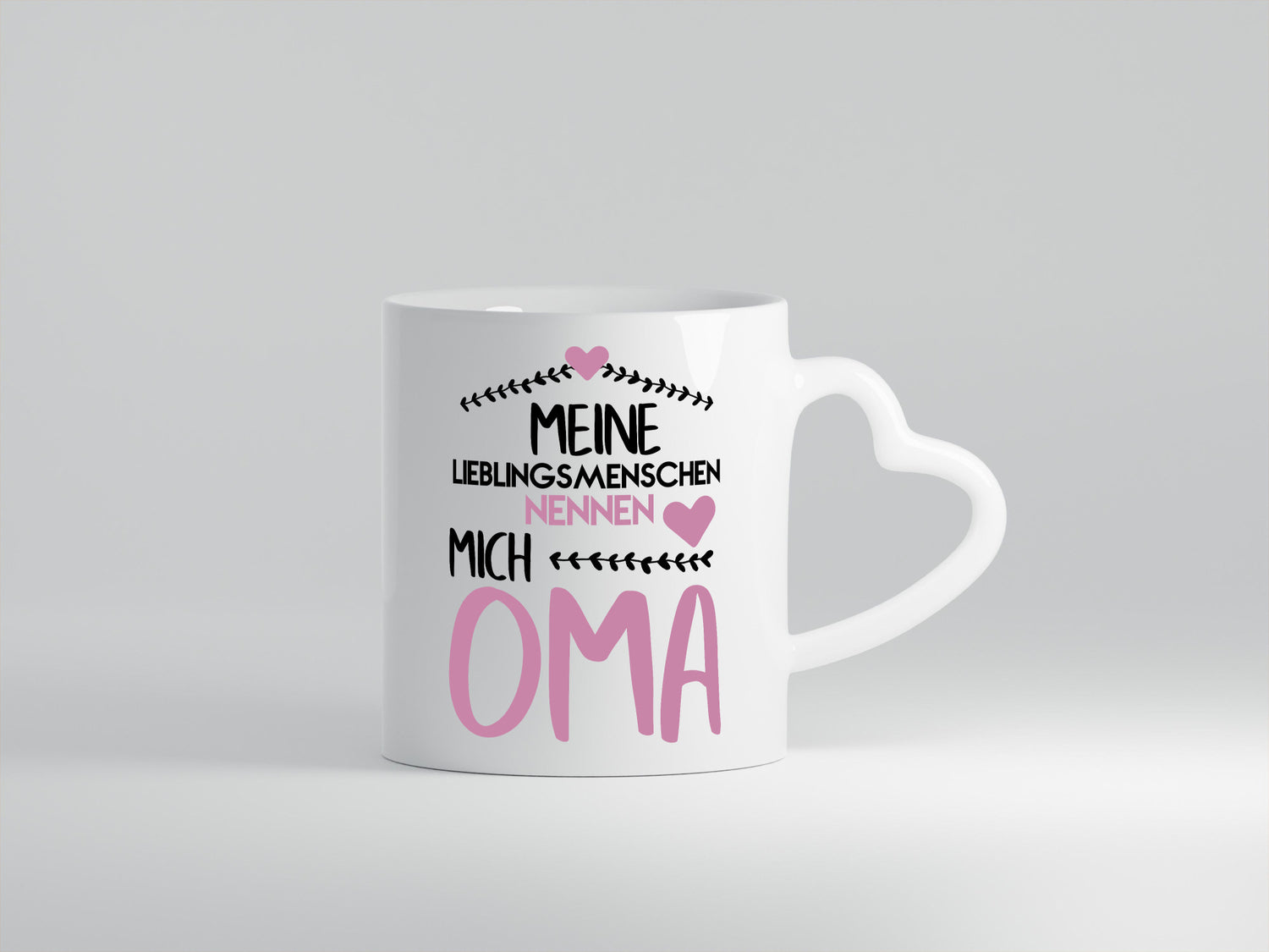 Oma Tasse | Lieblingsmenschen Großmutter Herzen lustiger Spruch Geschenk