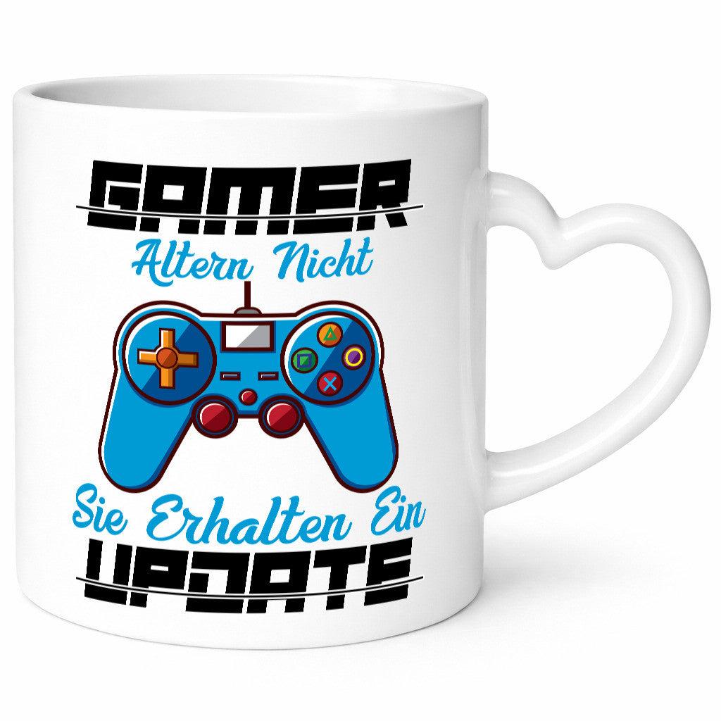 Games altern nicht | Geburtstag Zocker Gaming lustig Geschenkidee Geschenk Tasse