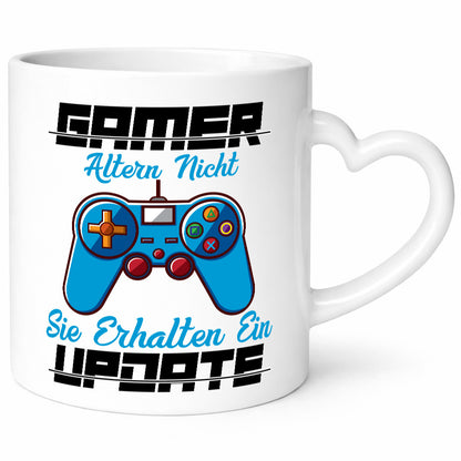 Games altern nicht | Geburtstag Zocker Gaming lustig Geschenkidee Geschenk Tasse