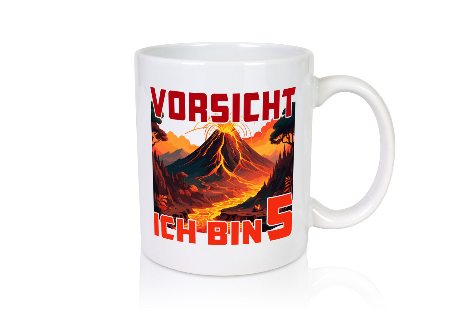5. Geburtstag | 5 Jahre Vulkanausbruch Vulkan lustiger Spruch Geschenk