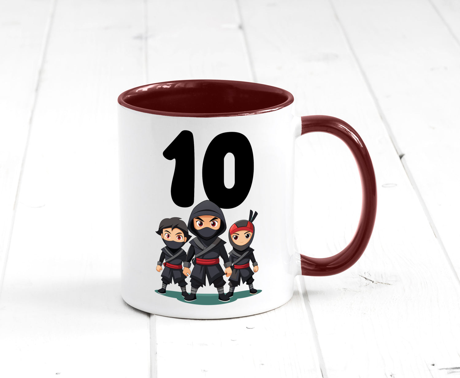 10. Geburtstag | 10 Jahre Ninja Humor Geschenkidee Tasse
