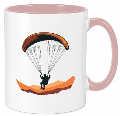 Gleitschirm | Motiv Paragleiter Gleitschirmfliegen vl3 Humor Geschenkidee Tasse