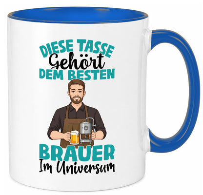 Im Universum: Brauer | Bier Brauerei Geschenk Humor Geschenkidee lustiger