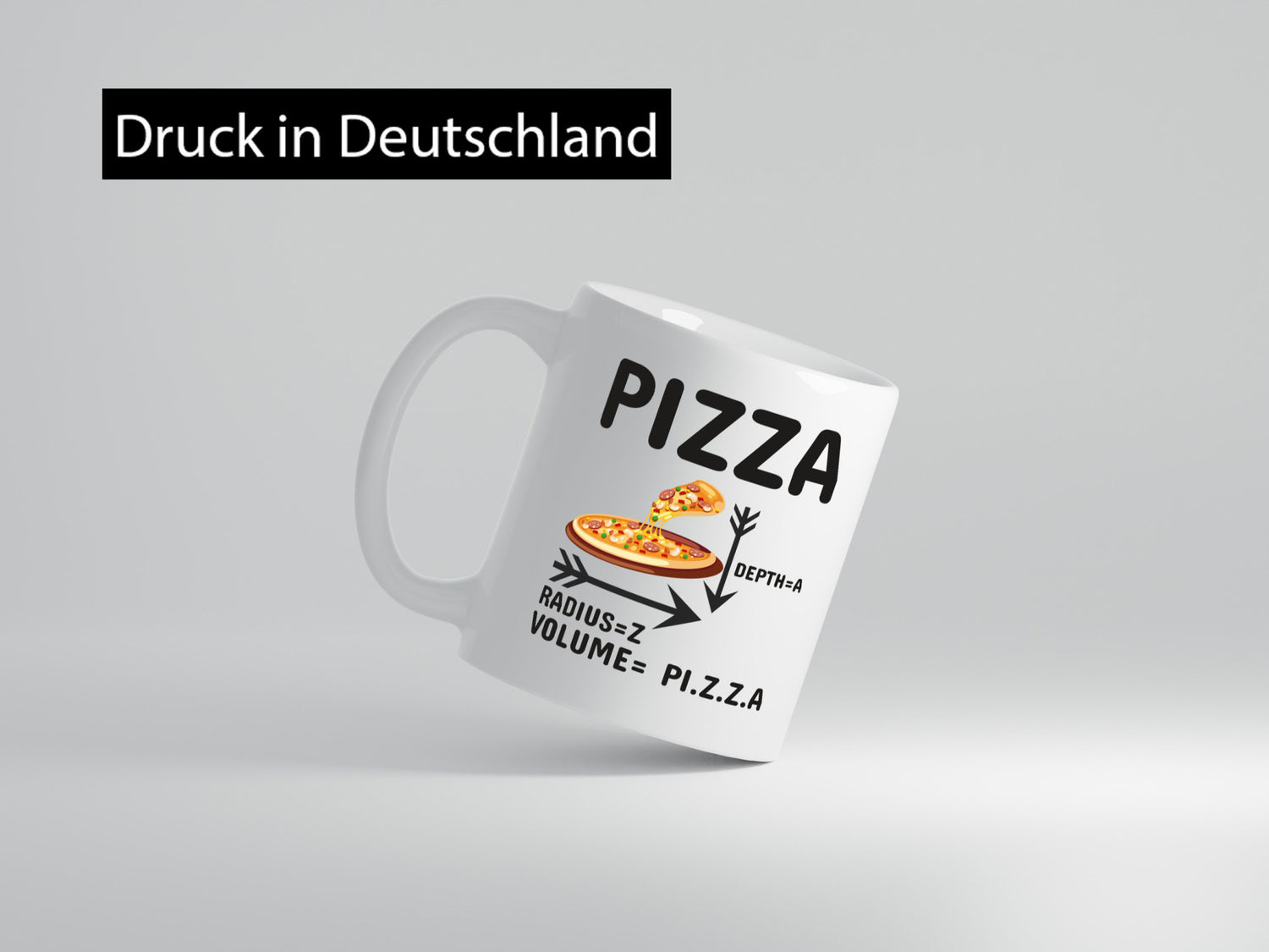 Pizza Tasse | Mathematik Witz Mathe Lehrer lustig Geschenkidee Humor