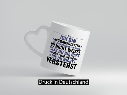 Löse Probleme: Raumausstatter | Wohn Ausstatter v2 Humor Geschenkidee Tasse
