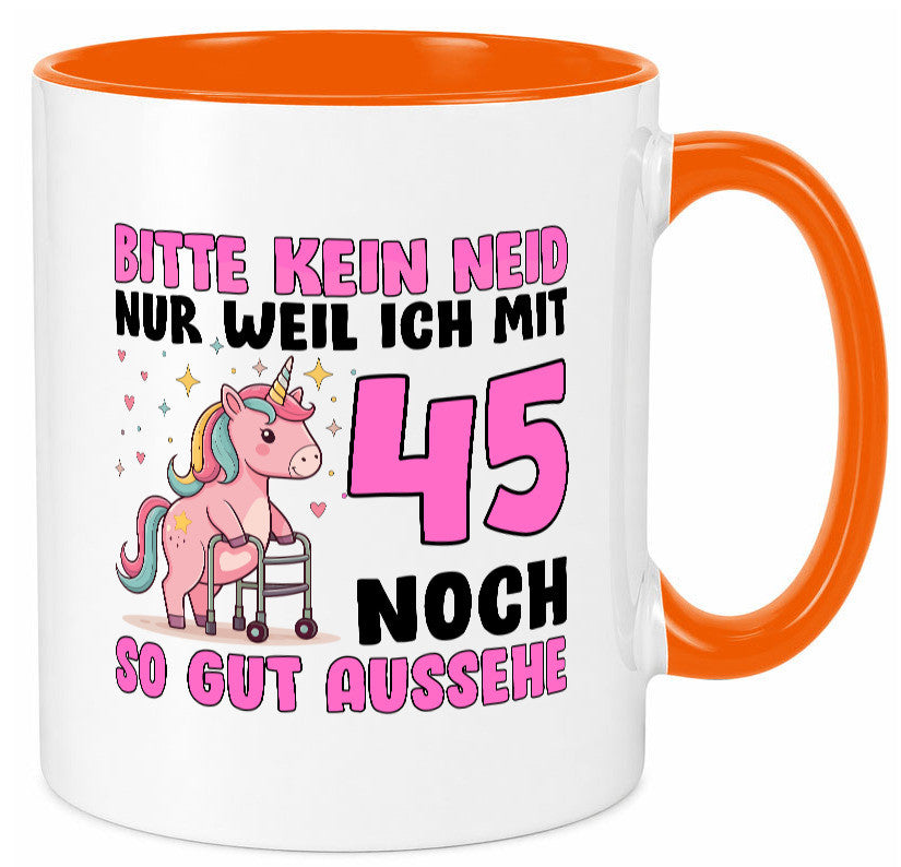 45. Geburtstag | 45 Jahre Mit noch so gut aussehen Geschenk Geschenkidee
