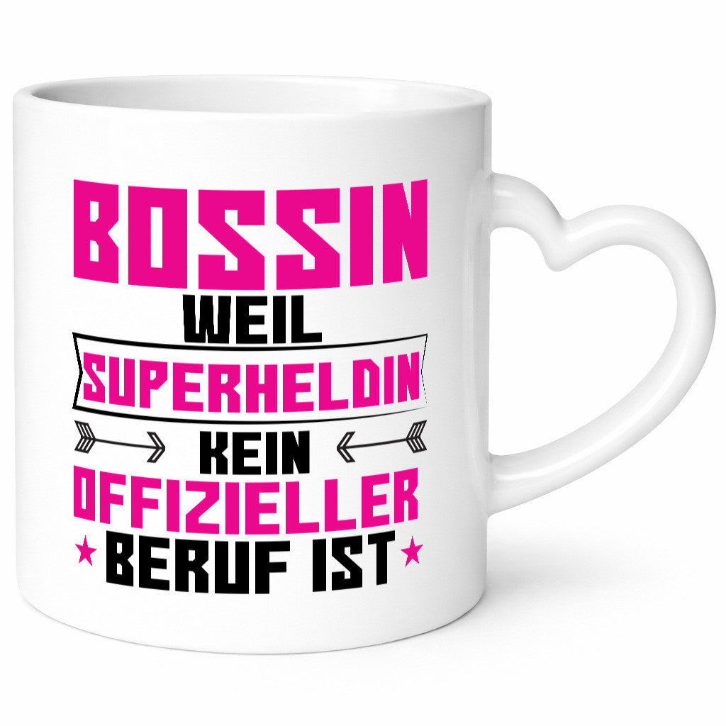 Superheldin Bossin | Führungskraft Vorgesetzte Geschenk Humor Geschenkidee