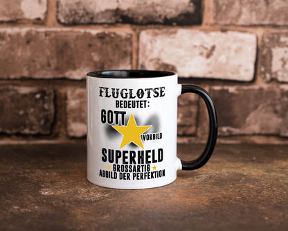 Bedeutung von Fluglotse | Flugverkehr Flughafen Geschenk Humor Geschenkidee