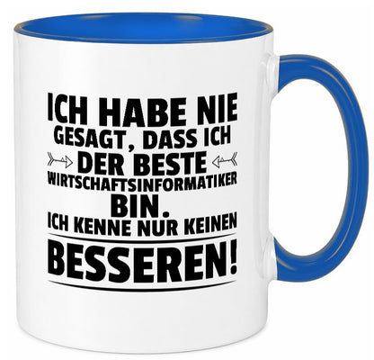 Der Beste Wirtschaftsinformatiker | Wirtschaft Informatik lustig Humor Tasse