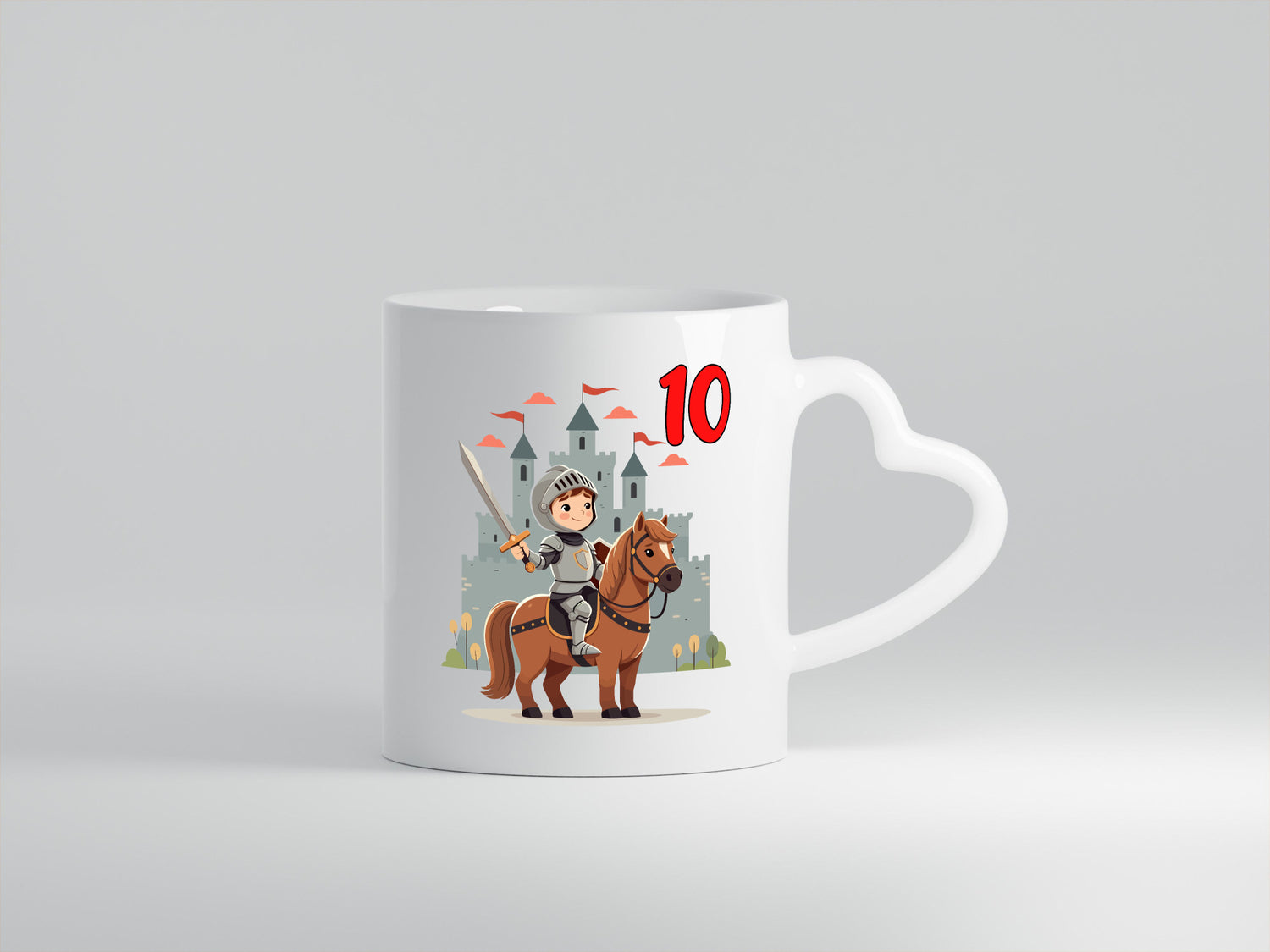 10. Geburtstag | 10 Jahre Ritter Junge Schloss Geschenk Geschenkidee lustiger