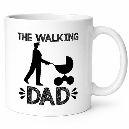 The Walking Dad | Papa Tasse Vatertag Kinderwagen Humor Familie Geschenkidee