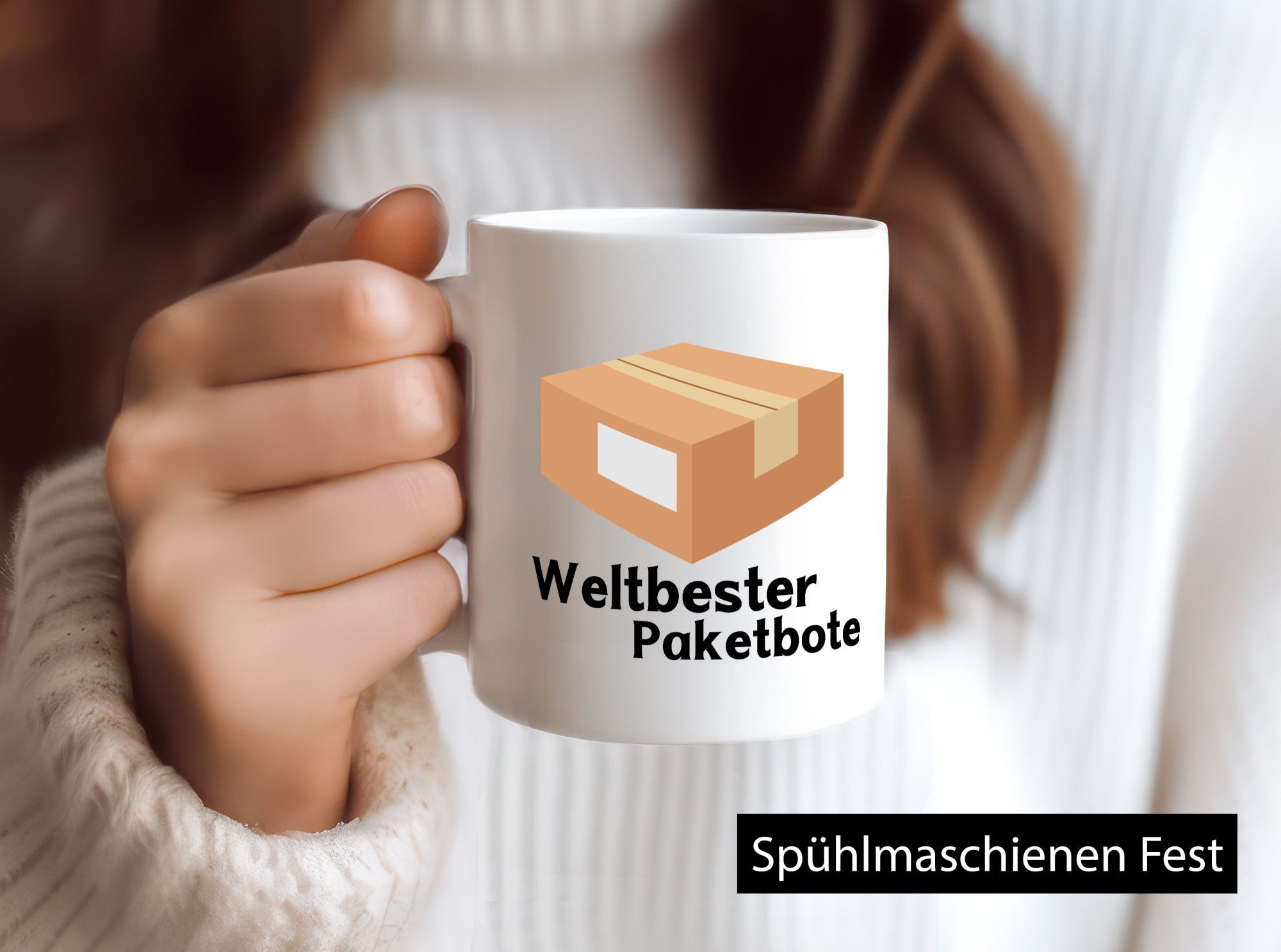 Weltbester Postbote | Paketlieferant lustiger Spruch Geschenk Humor