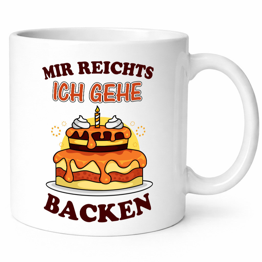 Ich gehe backen | Bäcker Tasse Kuchen Torte Humor Geschenk Geschenkidee