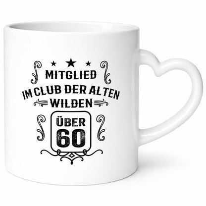 Mitglied im Club der alten wilden über 60 | Geburtstag lustiger Spruch Geschenk