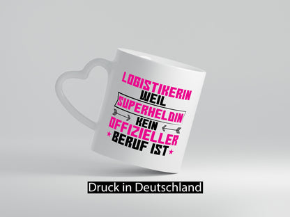 Superheldin Logistikerin | Logistik Geschenk Humor Geschenkidee lustiger Spruch