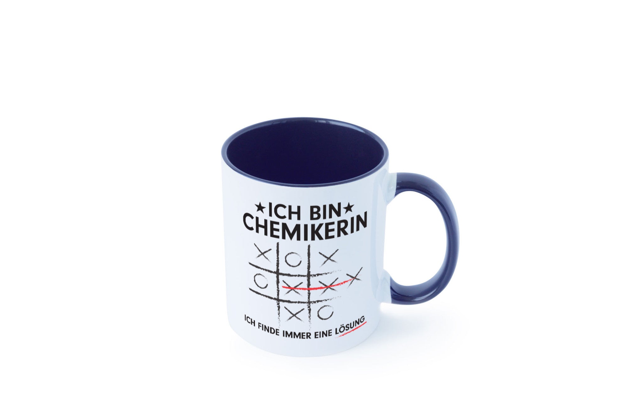 Lösung finden: Chemikerin | Chemie Labor v2 Humor Geschenkidee Tasse